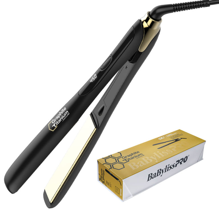 Plancha BABYLISS Graphite Titanium - Extravagante Barber