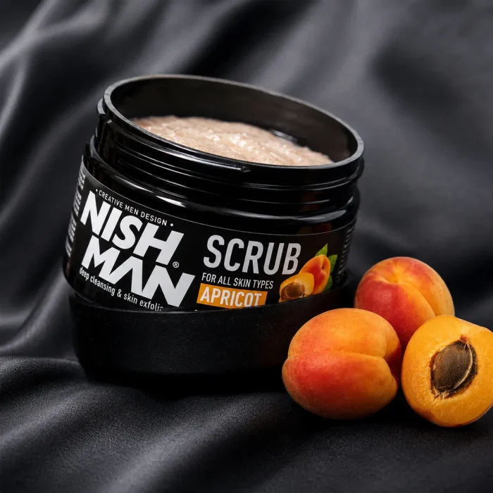 Exfoliante NISH MAN Scrub Apricot 300ml - Imagen 2