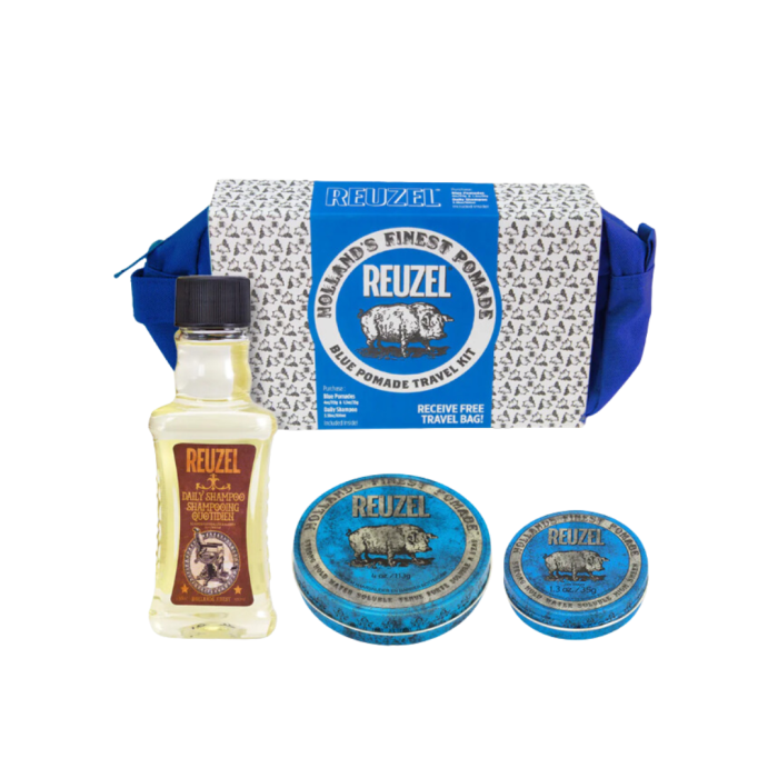 Kit Travel REUZEL Blue Pomade Holiday - Imagen 2
