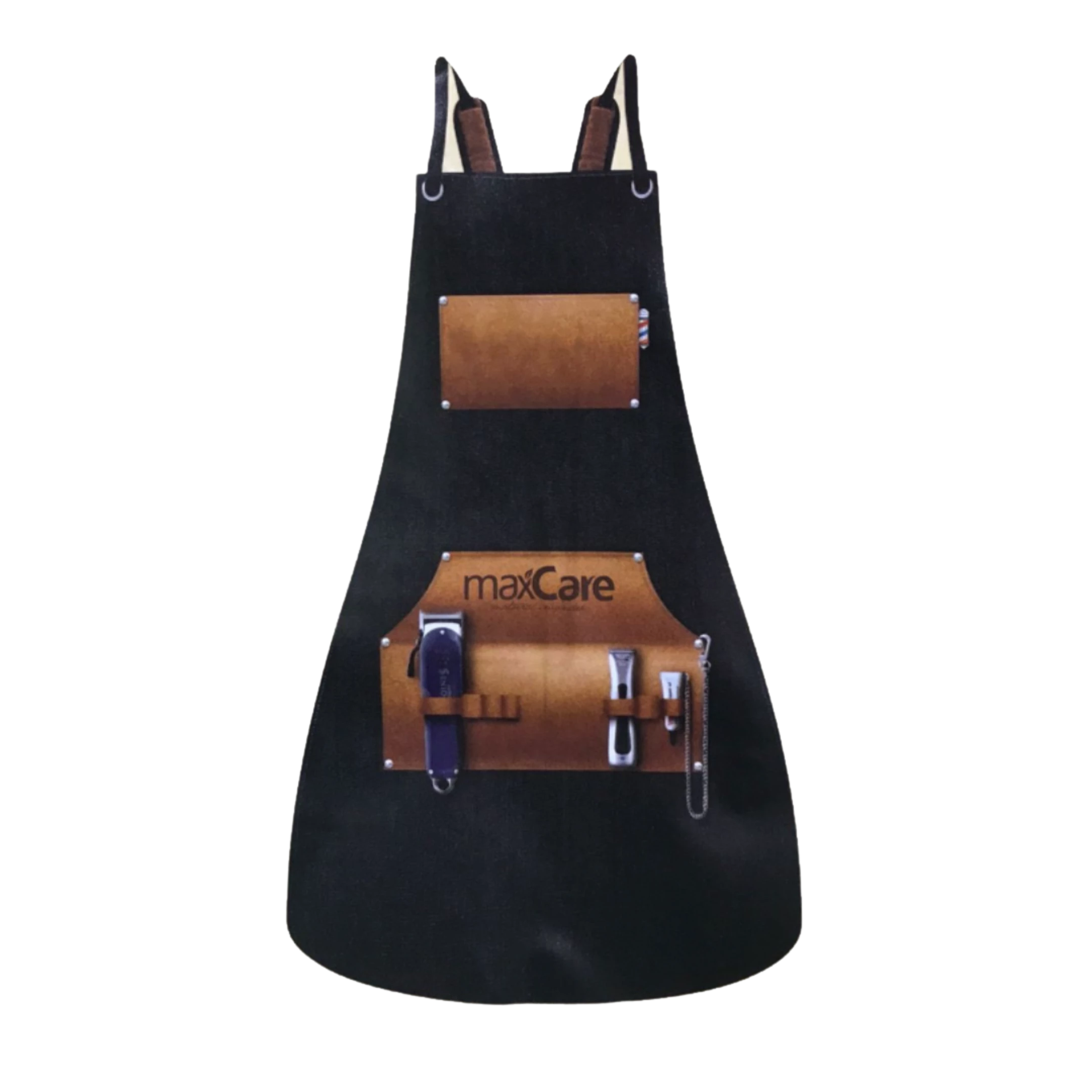 pechera-max-care-jeans-extravagantebarber Pechera MAX CARE Jeans - Imagen 1