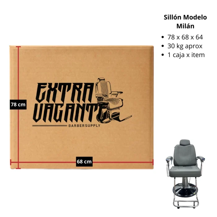Sillon Milán Gris - Imagen 4