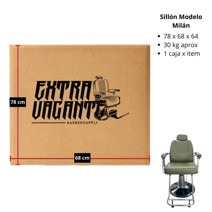 Sillon Milán Oliva - Imagen 4