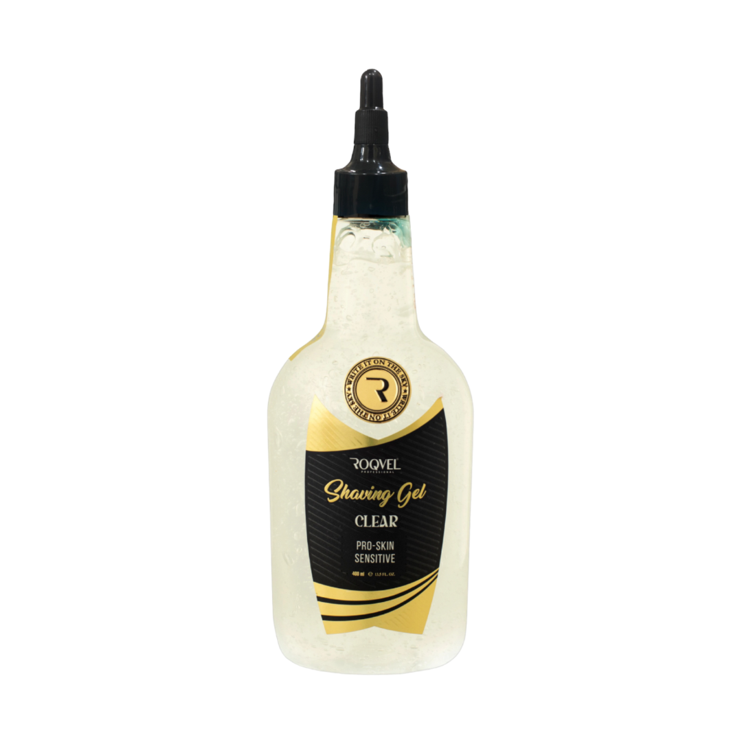 1 Gel de Afeitar ROQVEL Sensitive Clear 400ml - Imagen 1