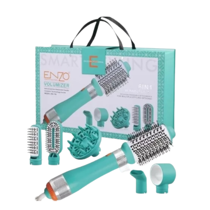 Cepillo / Alisador / Secador ENZO Smart Styling 6 en 1 - Imagen 2