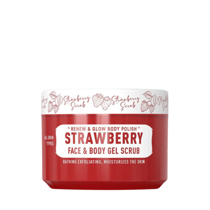 Gel Exfoliante IMMORTAL Strawberry Face & Body 300ml