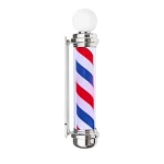 Pole Barber Clásico con Esfera Silver 85cm
