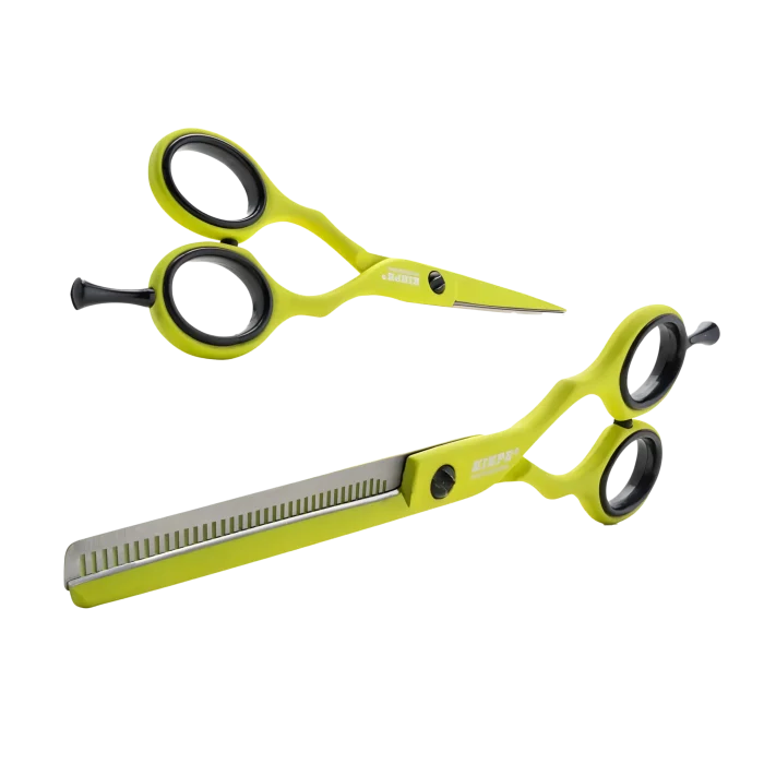 Pack Tijeras KIEPE Fluor Lime 5.5″ - Imagen 2