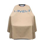 Capa LEVEL3 Cuello Silicona Beige Borde Rojo