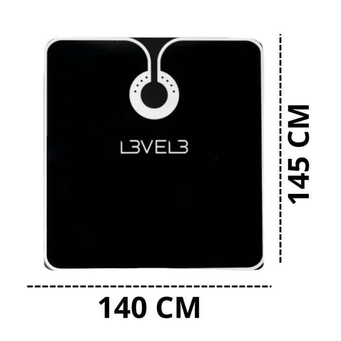 Capa LEVEL3 Cuello Silicona Negra Borde Blanco - Imagen 3