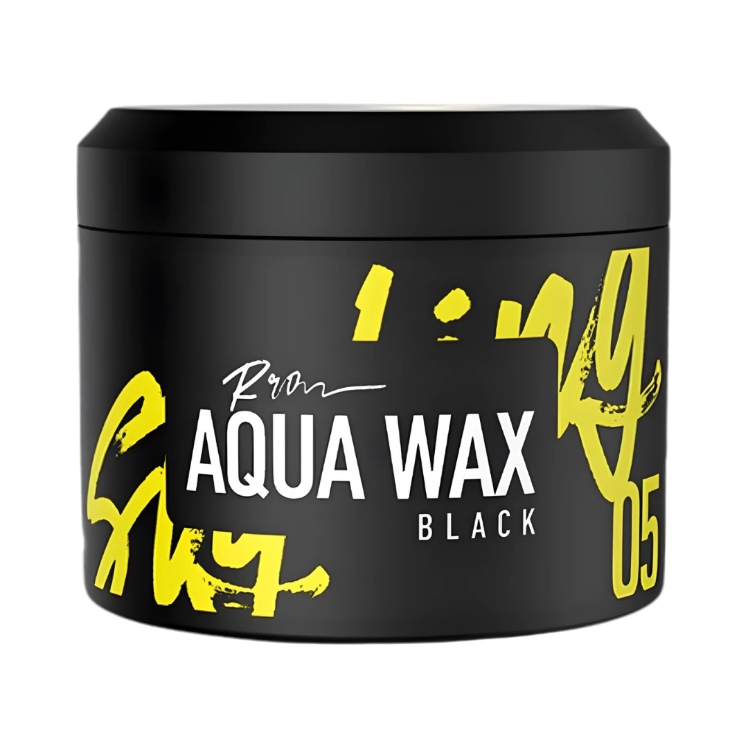 cera-roqvel-05-aqua-wax-black-extravagantebarber Cera ROQVEL 05 Aqua Wax Black 150ml - Imagen 1