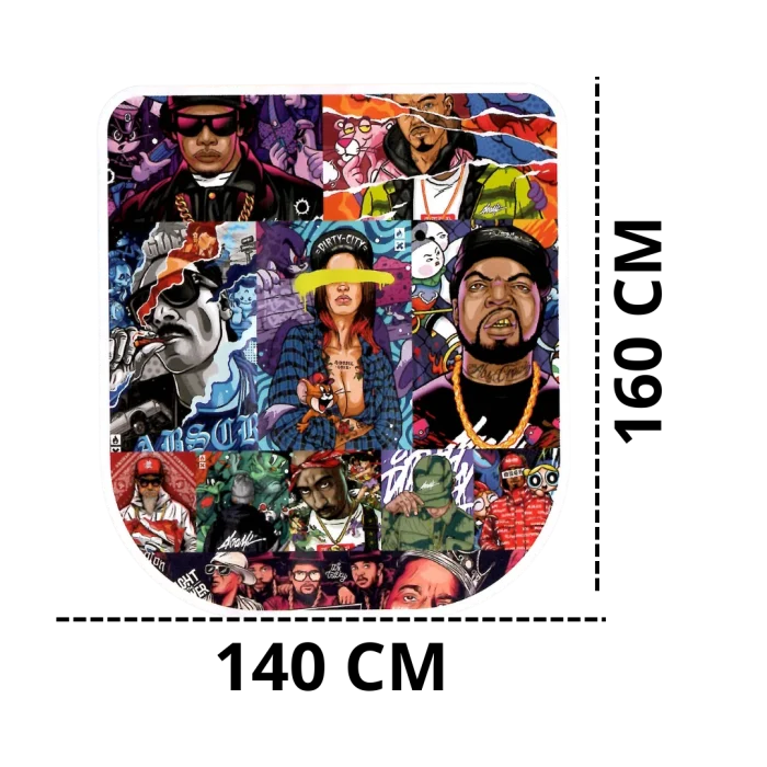 Capa HAIR STAR Graffiti Rappers - Imagen 3