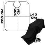 Capa XL Cuello Silicona Negra - Imagen 5