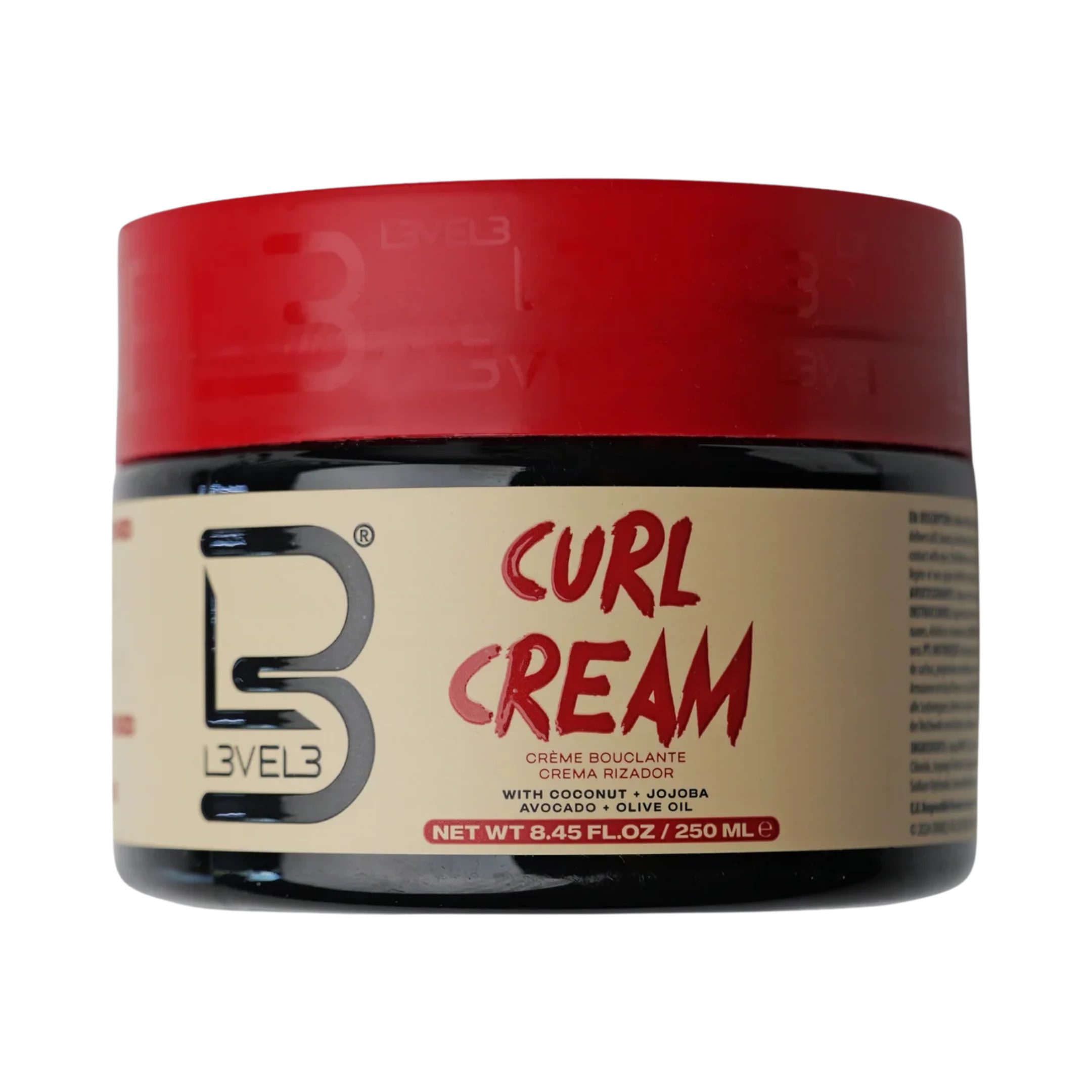 curl-cream-level3-extravagantebarber Curl Cream LEVEL3 250ml - Imagen 1