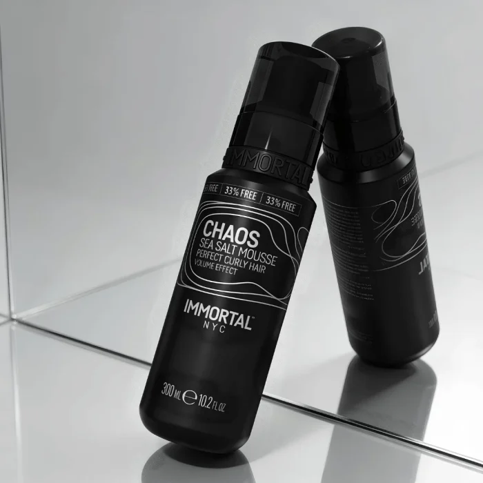 Espuma Texturizadora IMMORTAL Chaos Sea Salt Mousse 300ml - Imagen 2