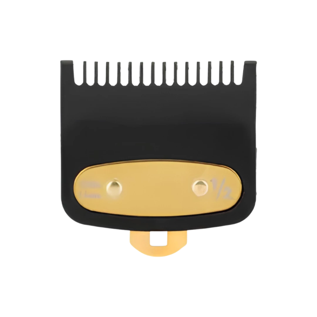 peine-alzada-alternativo-negro-dorado-0-5-extravagantebarber Peine Alzada Alternativo Negro - Dorado 0.5" - Imagen 1