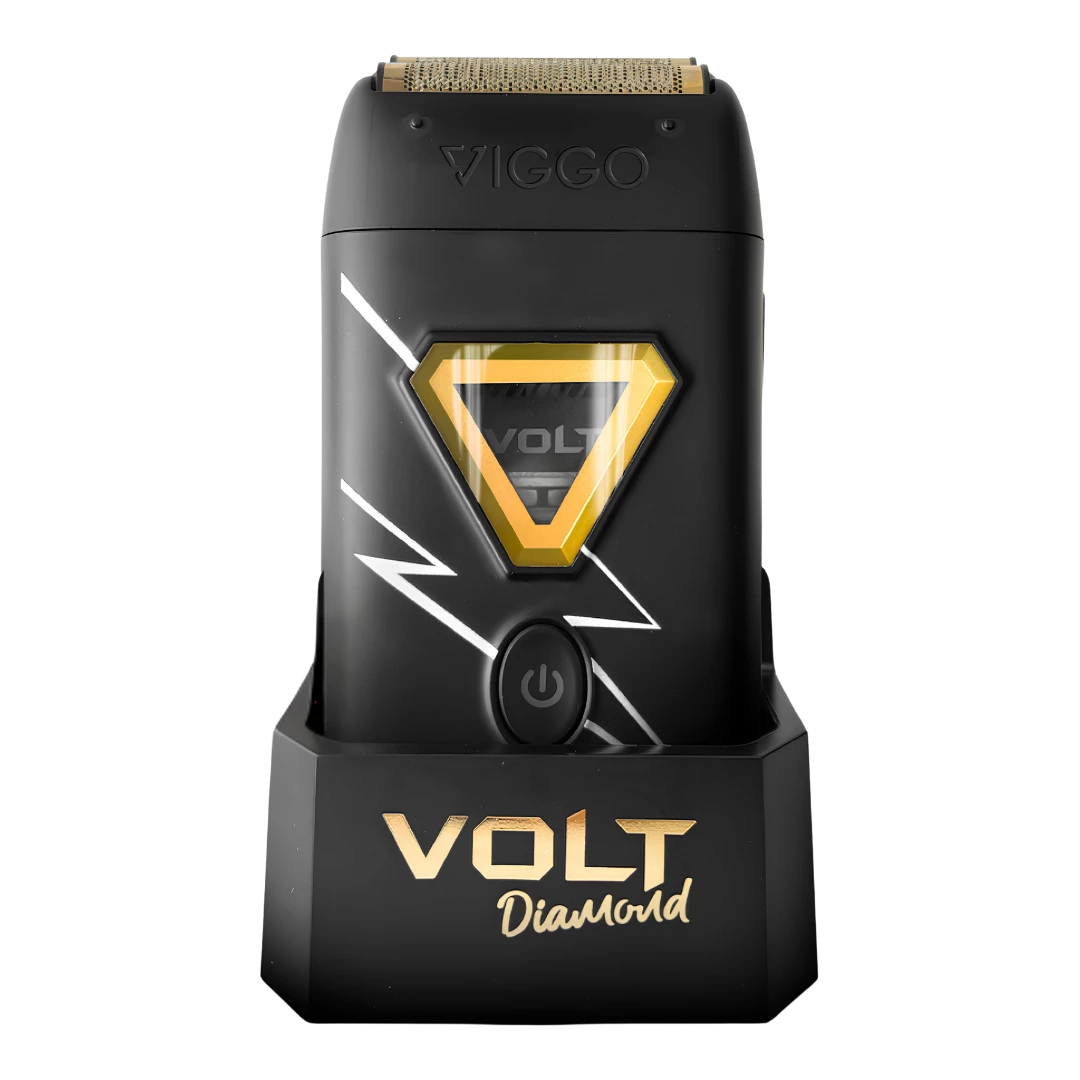 shaver-viggo-volt-diamond-negra-extravagantebarber-v1 Shaver VIGGO Volt Diamond Negra - Imagen 1