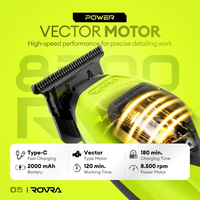 Trimmer ROVRA Super Cut #RT-89 - Imagen 7