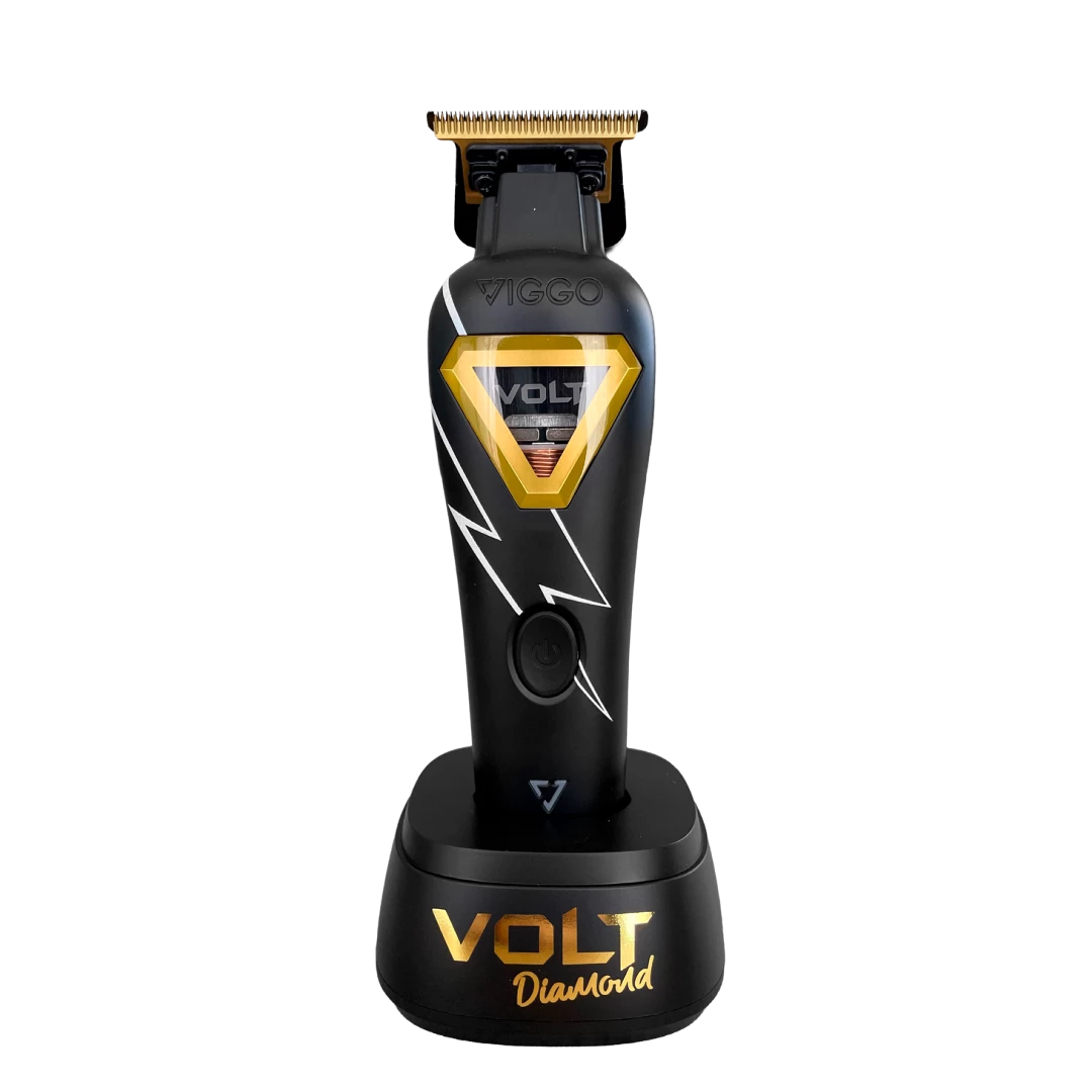 trimmer-viggo-volt-diamond-negra-extravagantebarber Trimmer VIGGO Volt Diamond Negra - Imagen 1