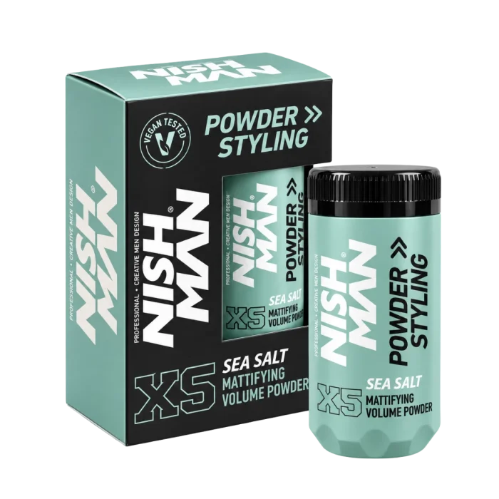 Polvo de Textura NISH MAN Sea Salt x5 20gr - Imagen 2